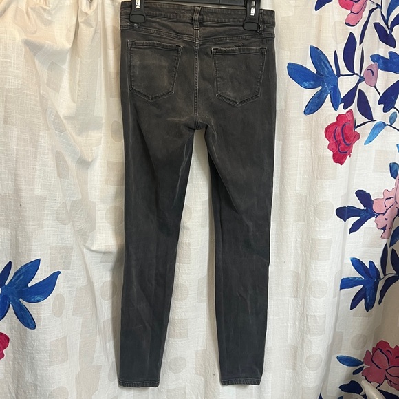 5/$25 PrAna Jeans Womens Sz 4 Gray Denim Skinny Stretch Pants sz 4/27 - Picture 6 of 10